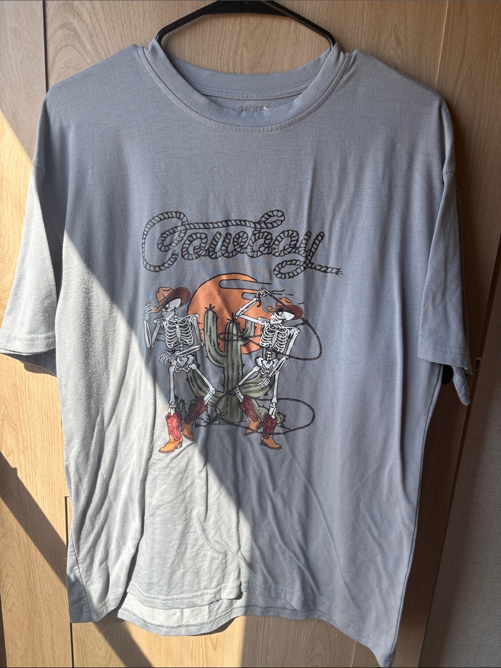 Cowboy Graphic Short-Sleeve T Shirt